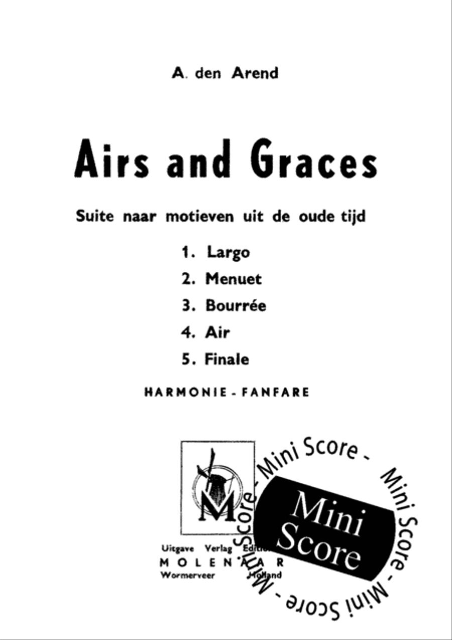 Airs and Graces Fanfare Band scores gallery preview page 3