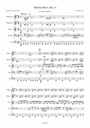 Marche Slave, Op. 31 - PI Tchaikovsky