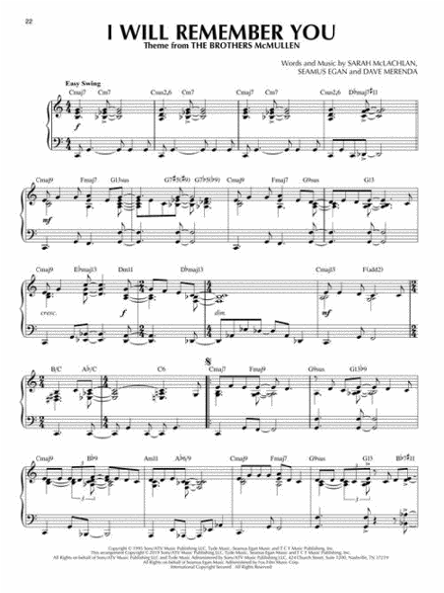Pop Ballads Pop Ballads Piano Solo scores gallery preview page 5