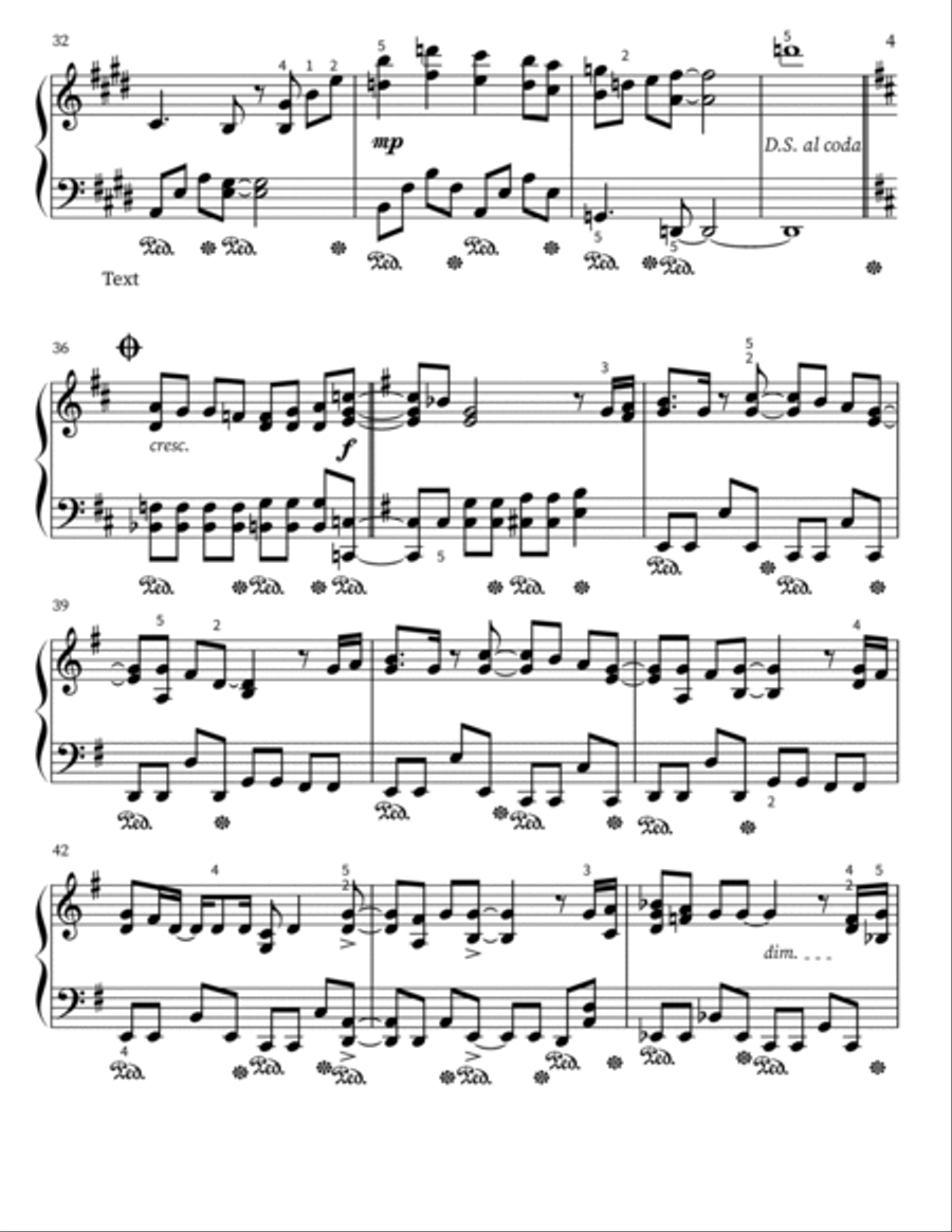 Homura Easy Piano scores gallery preview page 4