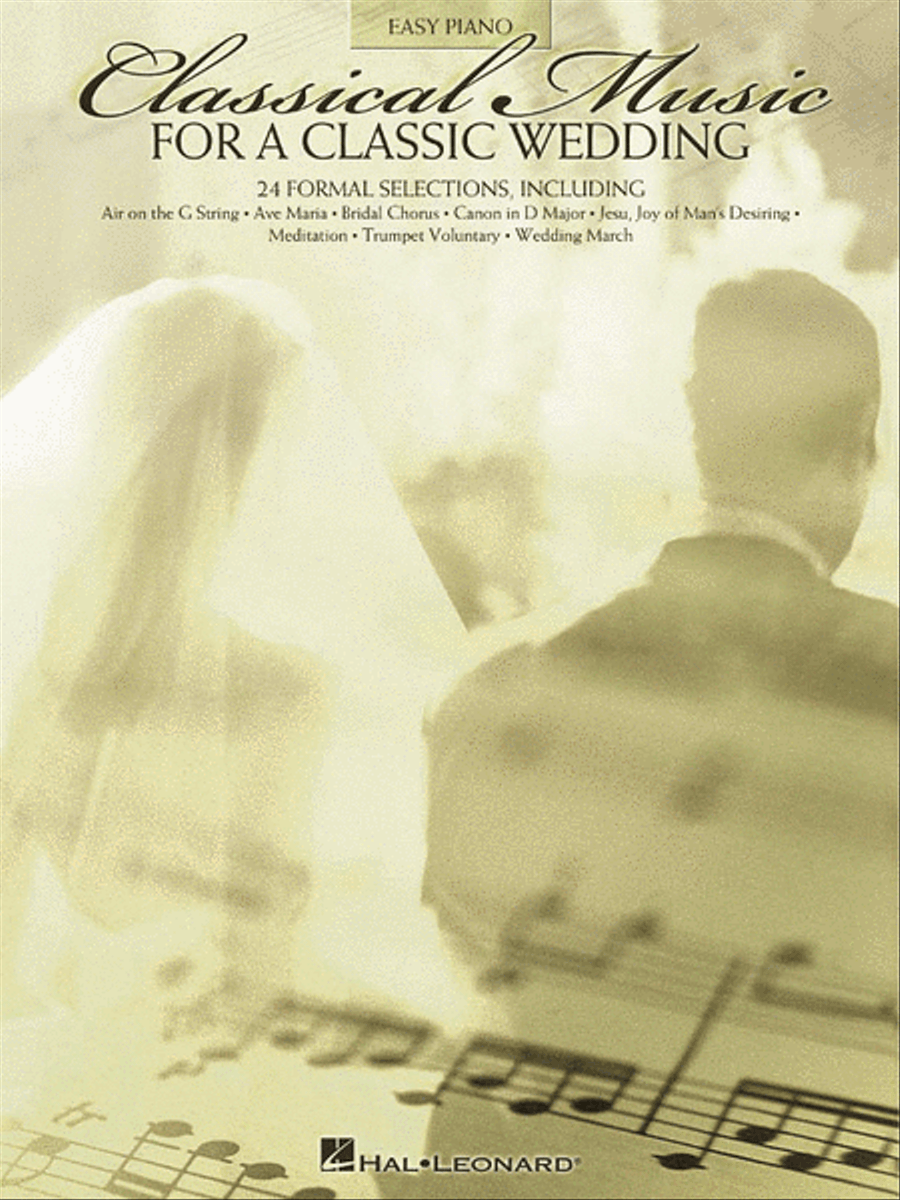 Classical Music For A Classic Wedding - Easy Piano Easy Piano scores gallery preview page 1