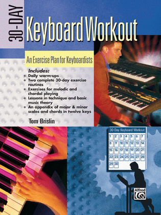 Book cover for 30-Day Keyboard Workout