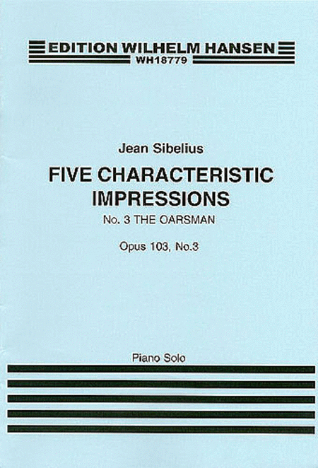 Jean Sibelius: Five Characteristic Impressions Op.103 No.5 - In Mournful Mood