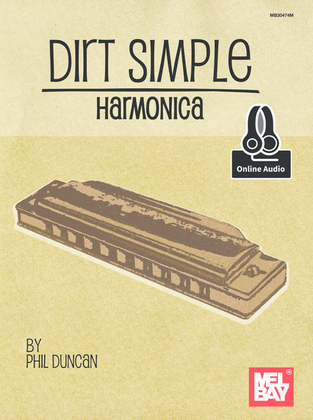 Book cover for Dirt Simple Harmonica