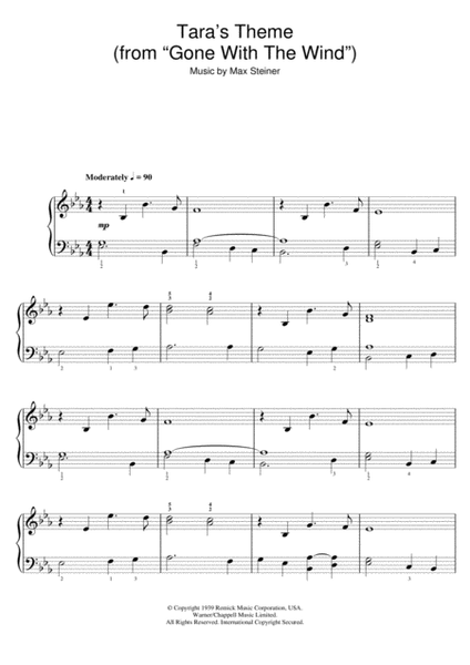 Tara Theme (from 'Gone With The Wind')