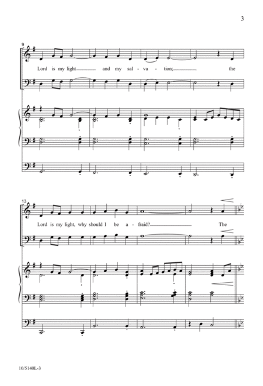 My Light and My Salvation 4-Part scores gallery preview page 3