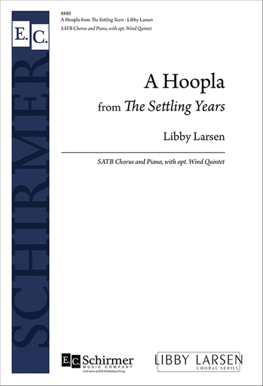 A Hoopla (Choral Score) A Hoopla (Choral Score) 4-Part scores gallery preview page 1