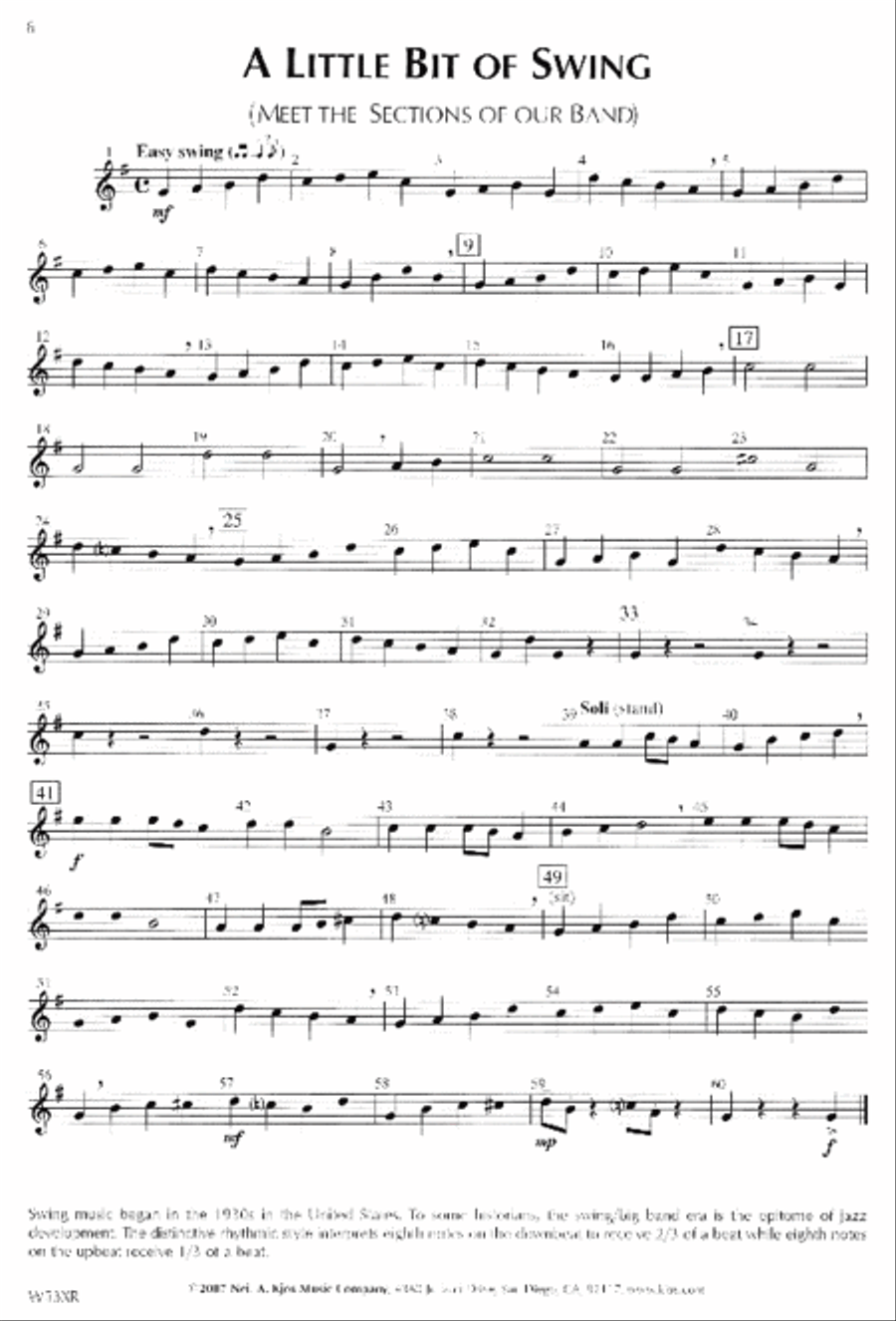 Standard of Excellence: First Performance Plus-Eb Baritone Sax Concert Band Methods scores gallery preview page 2