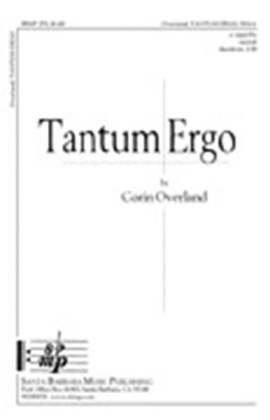 Book cover for Tantum Ergo - SSAA Octavo