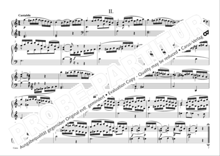 Vogler, 32 Preludes pour l' Orgue ou Pianoforte Piano scores gallery preview page 8