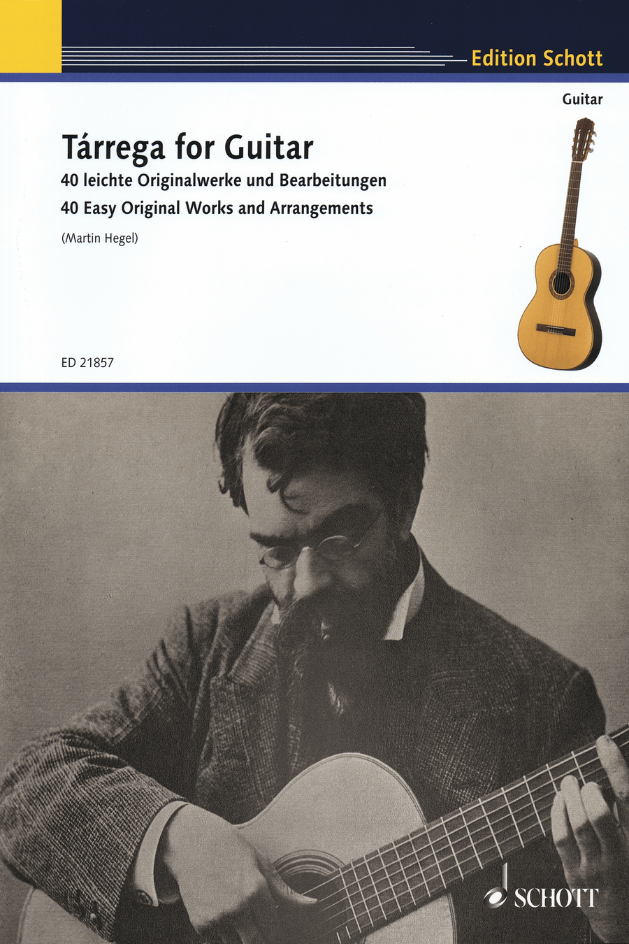 Tárrega for Guitar – 40 Easy Original Works and Arrangements Acoustic Guitar scores gallery preview page 1