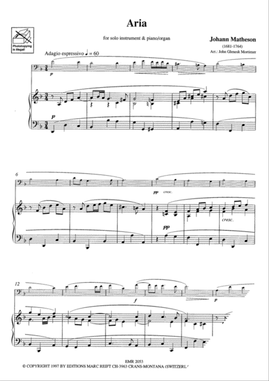 Aria Aria Euphonium scores gallery preview page 3