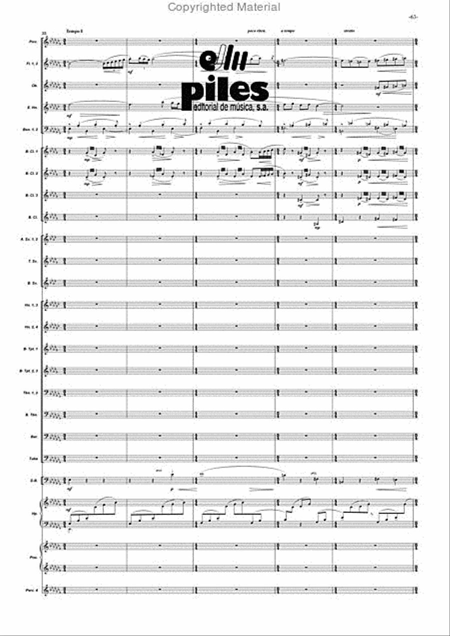 Duende Duende Concert Band scores gallery preview page 64