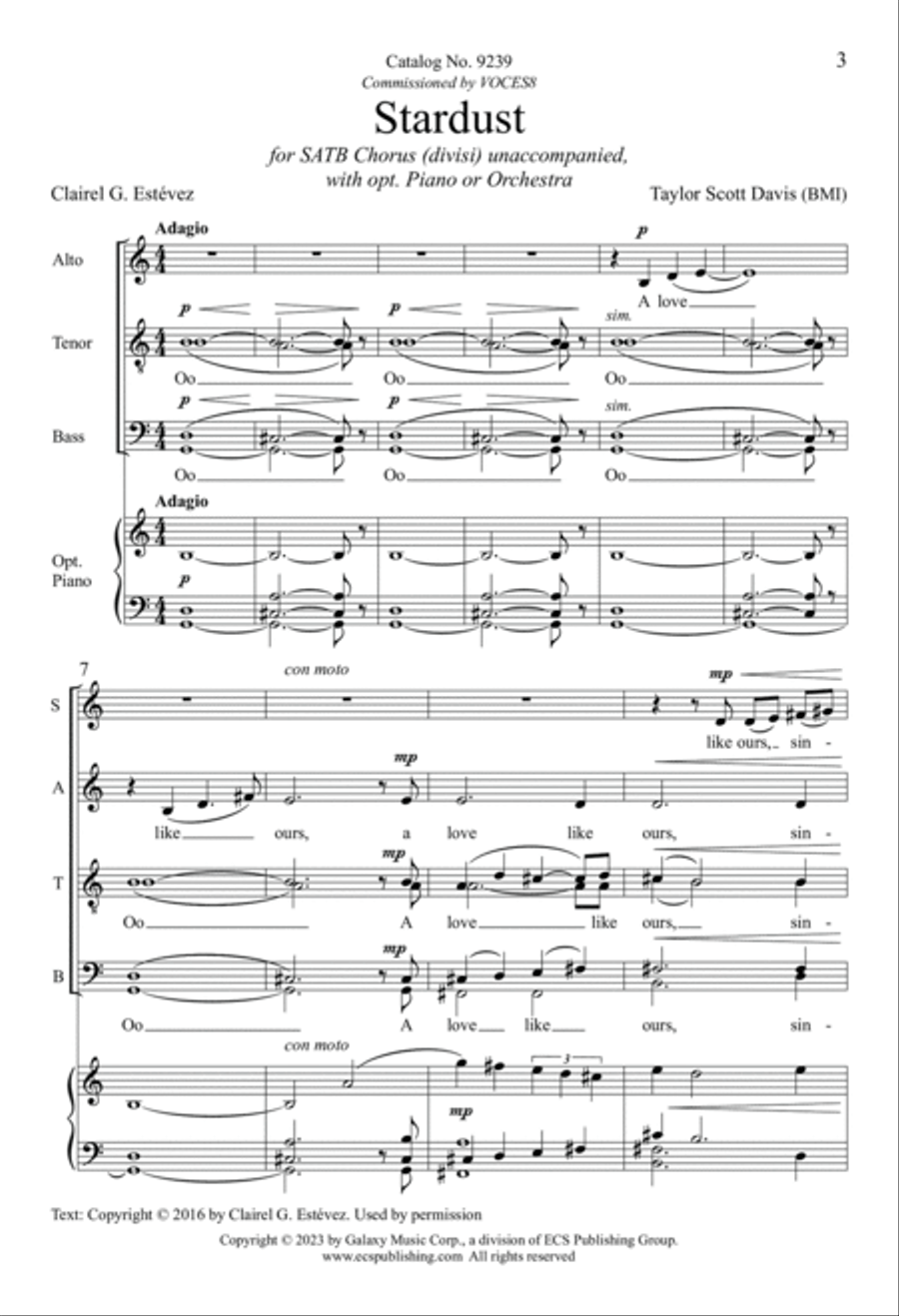 Stardust Divisi scores gallery preview page 3