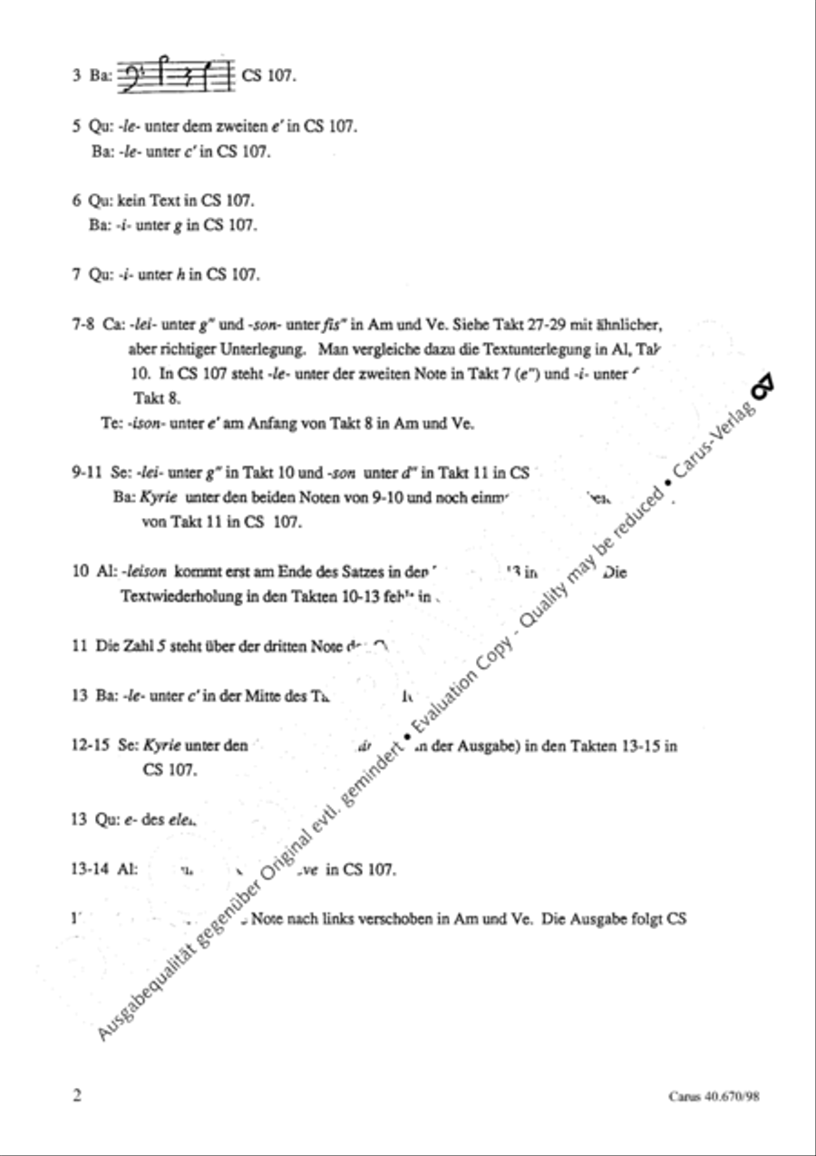 <br>Sheet music extract