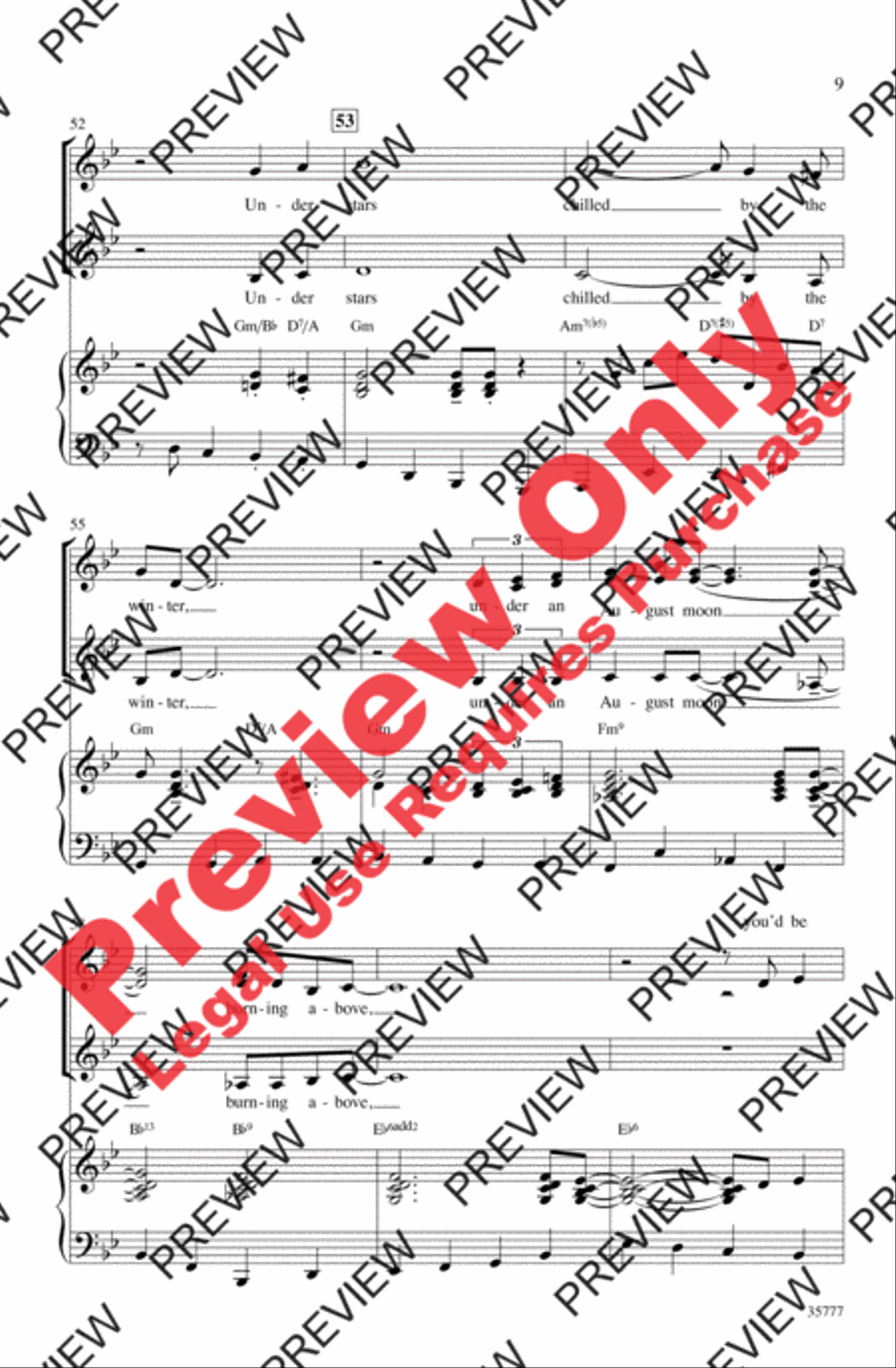 You'd Be So Nice to Come Home To Women's Choir scores gallery preview page 8