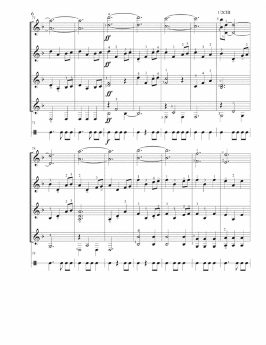Game Of Thrones - Score Only Electric Guitar scores gallery preview page 6