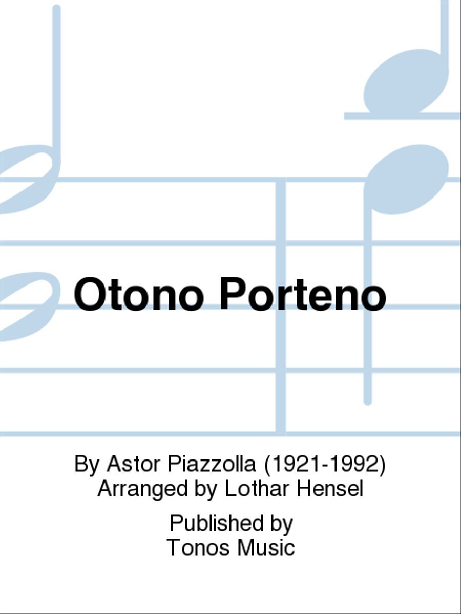 Book cover for Otono Porteno