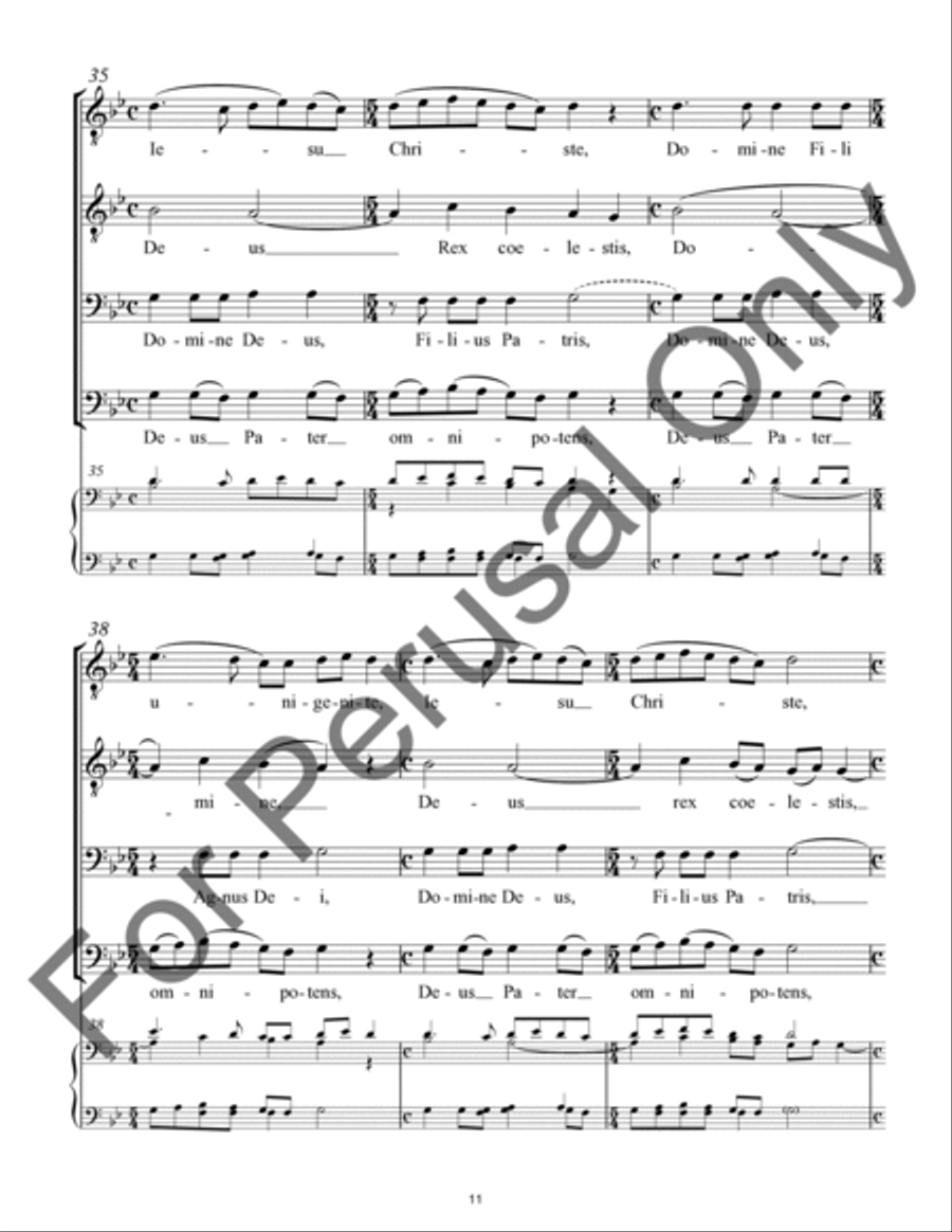 Mass of a Troubled Time TTBB scores gallery preview page 10