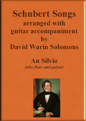 An Silvia (Who is Sylvia) for alto flute and guitar