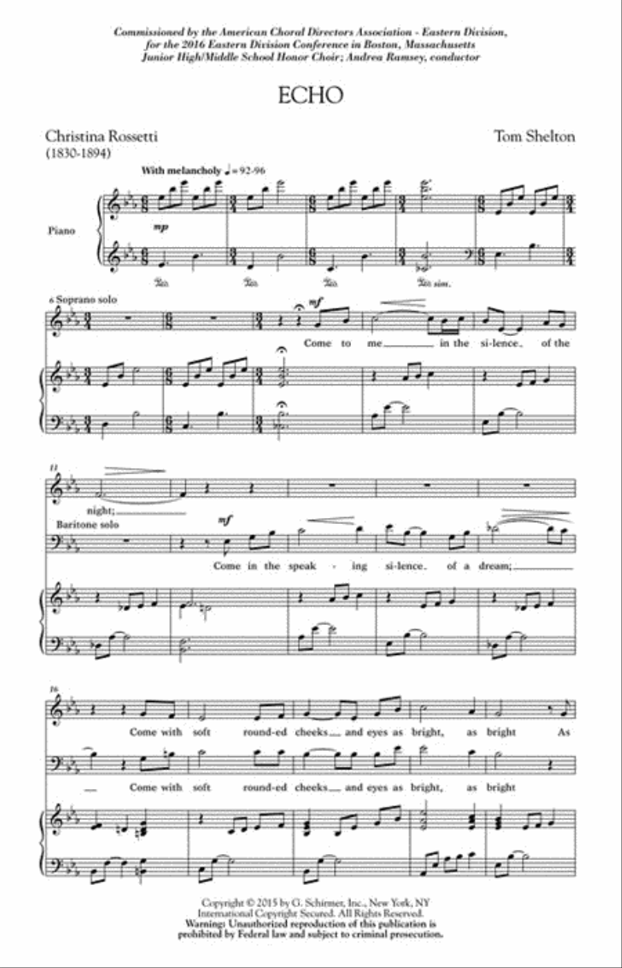 Echo 4-Part scores gallery preview page 2