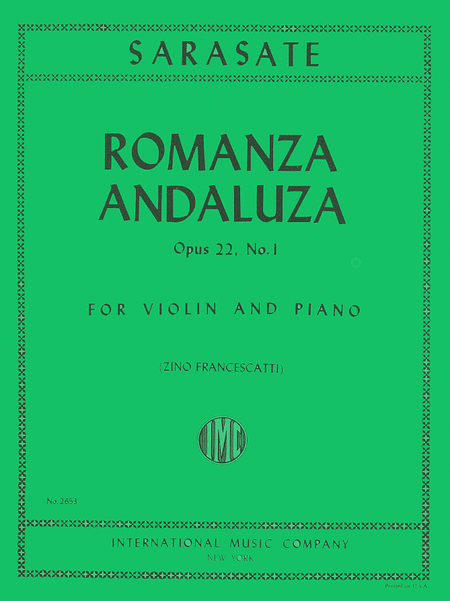 Romanza Andaluza, Op. 22 No. 1 (FRANCESCATTI)