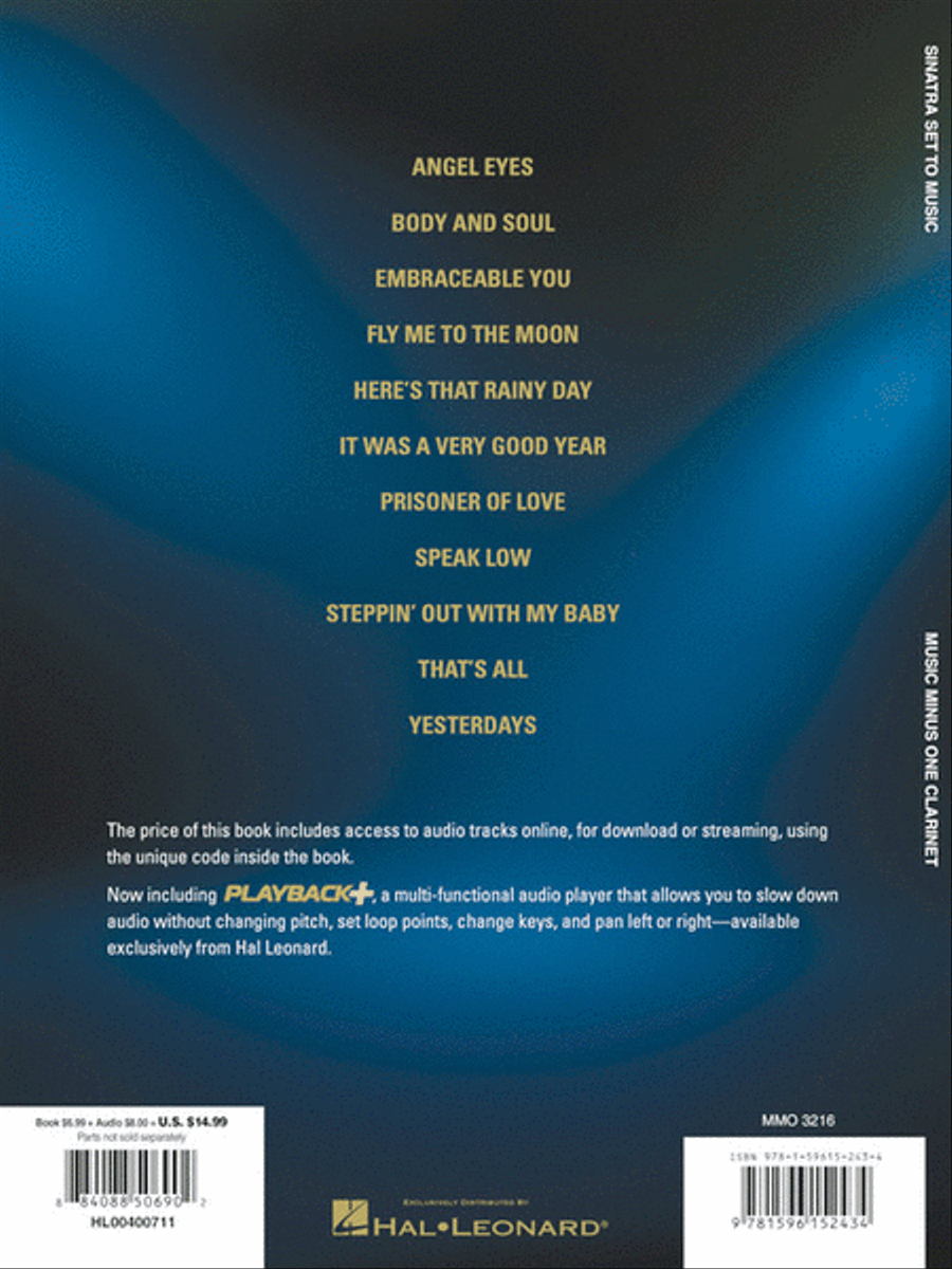 Sinatra Set to Music Clarinet Solo scores gallery preview page 5