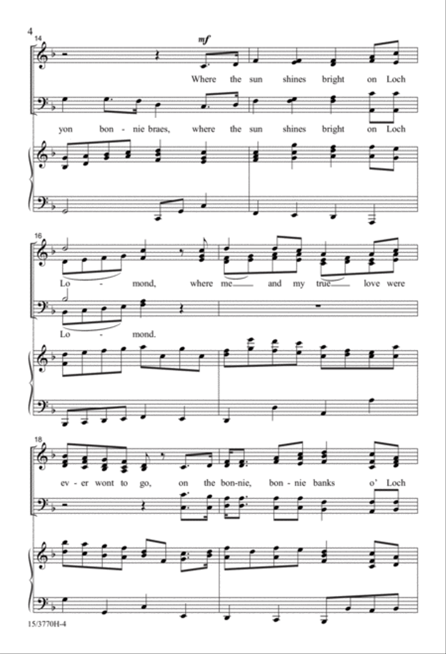 From Loch and Glen 4-Part scores gallery preview page 4