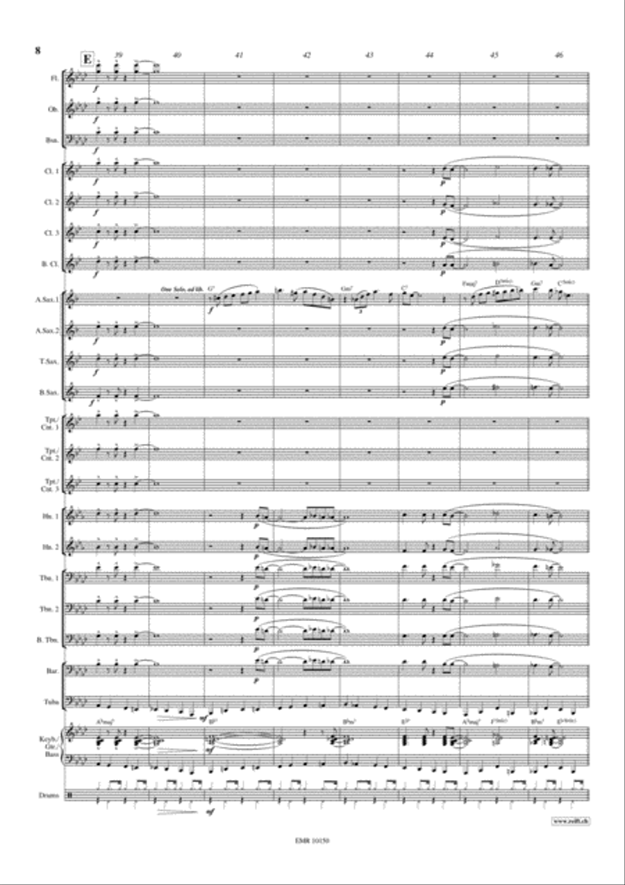 Take The A Train Concert Band scores gallery preview page 9