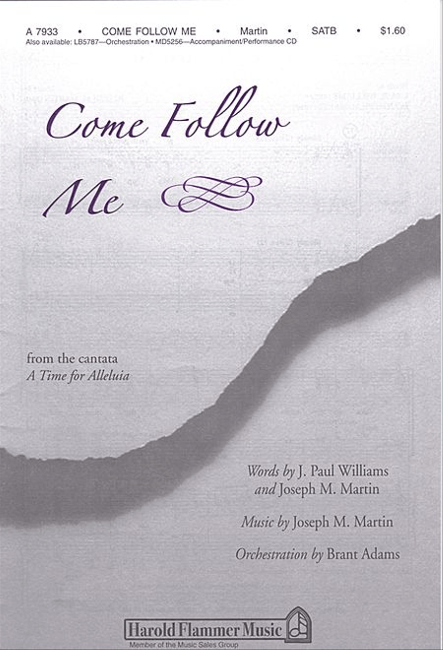 Come Follow Me (from A Time for Alleluia) 4-Part scores gallery preview page 1