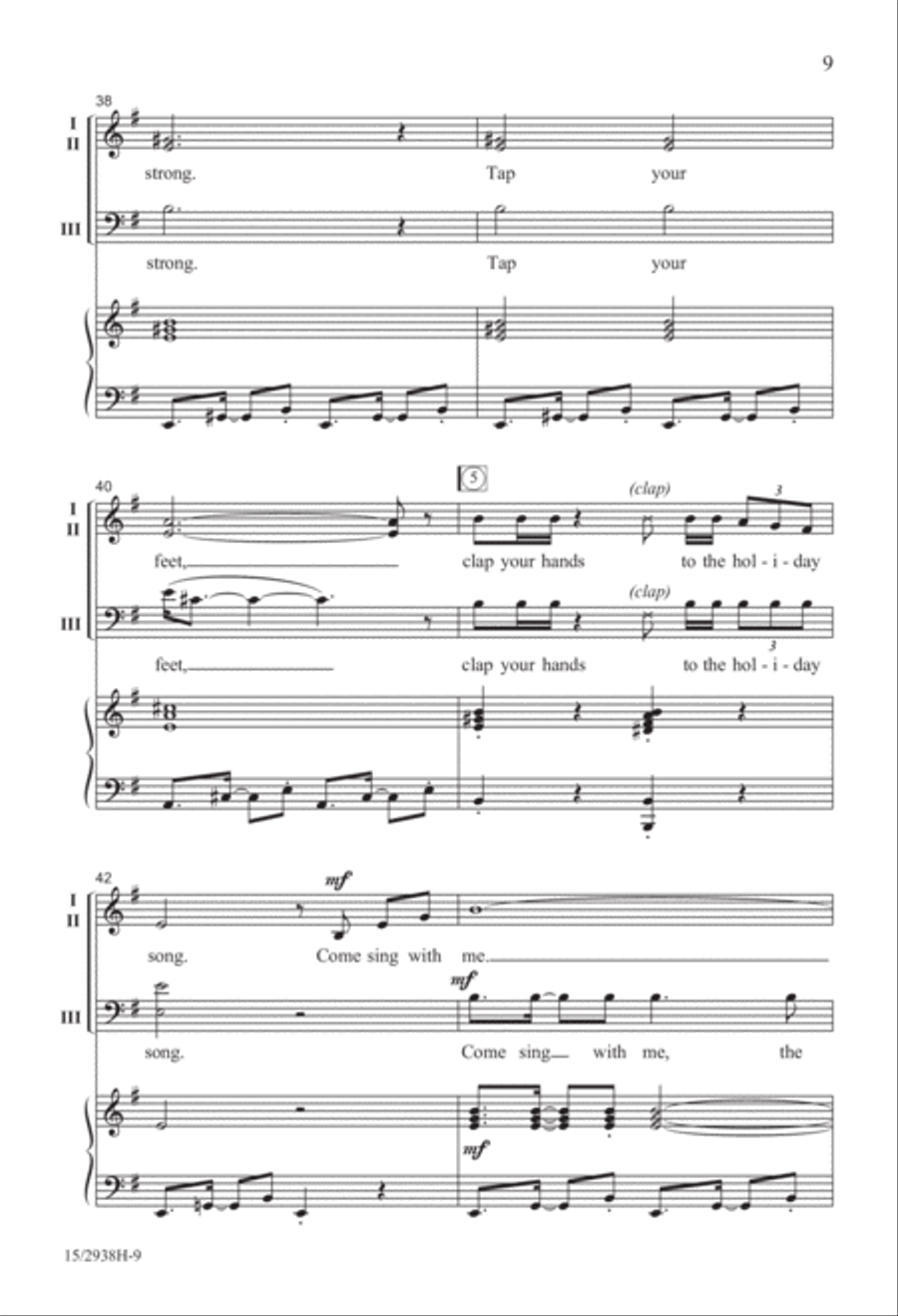 South of the Border 3-Part scores gallery preview page 10
