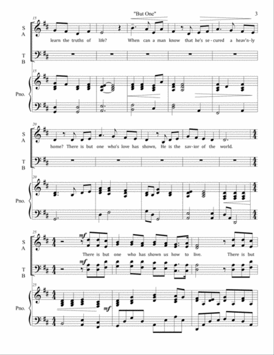 But One 4-Part scores gallery preview page 3