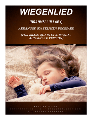 Wiegenlied (Brahms' Lullaby) (for Brass Quartet and Piano - Alternate Version)