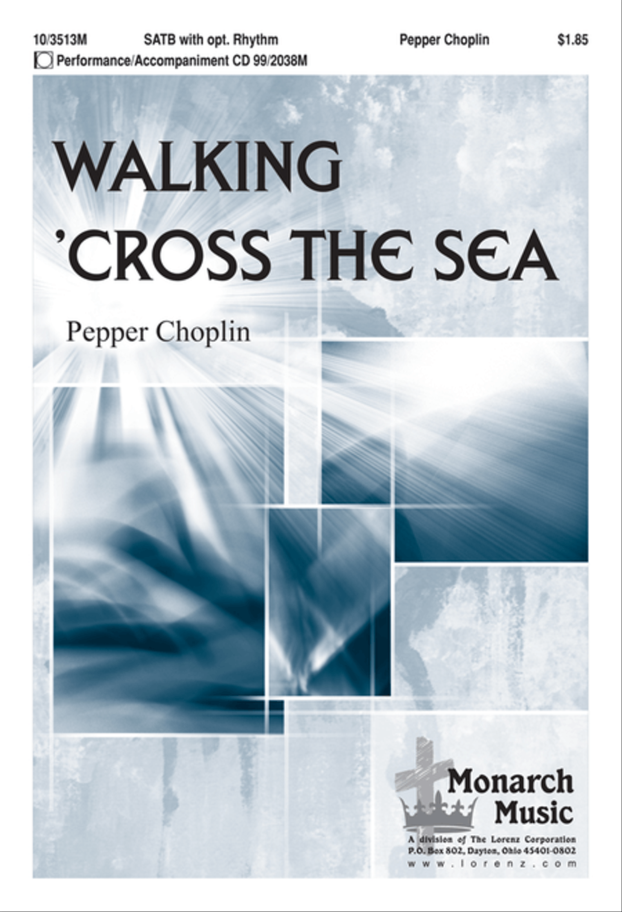 Walking 'Cross the Sea Walking 'Cross the Sea 4-Part scores gallery preview page 1