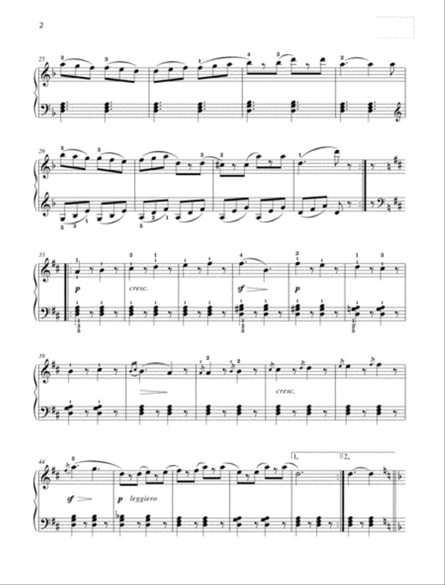 Tarantella, Op. 100 No. 20 Piano Solo scores gallery preview page 2