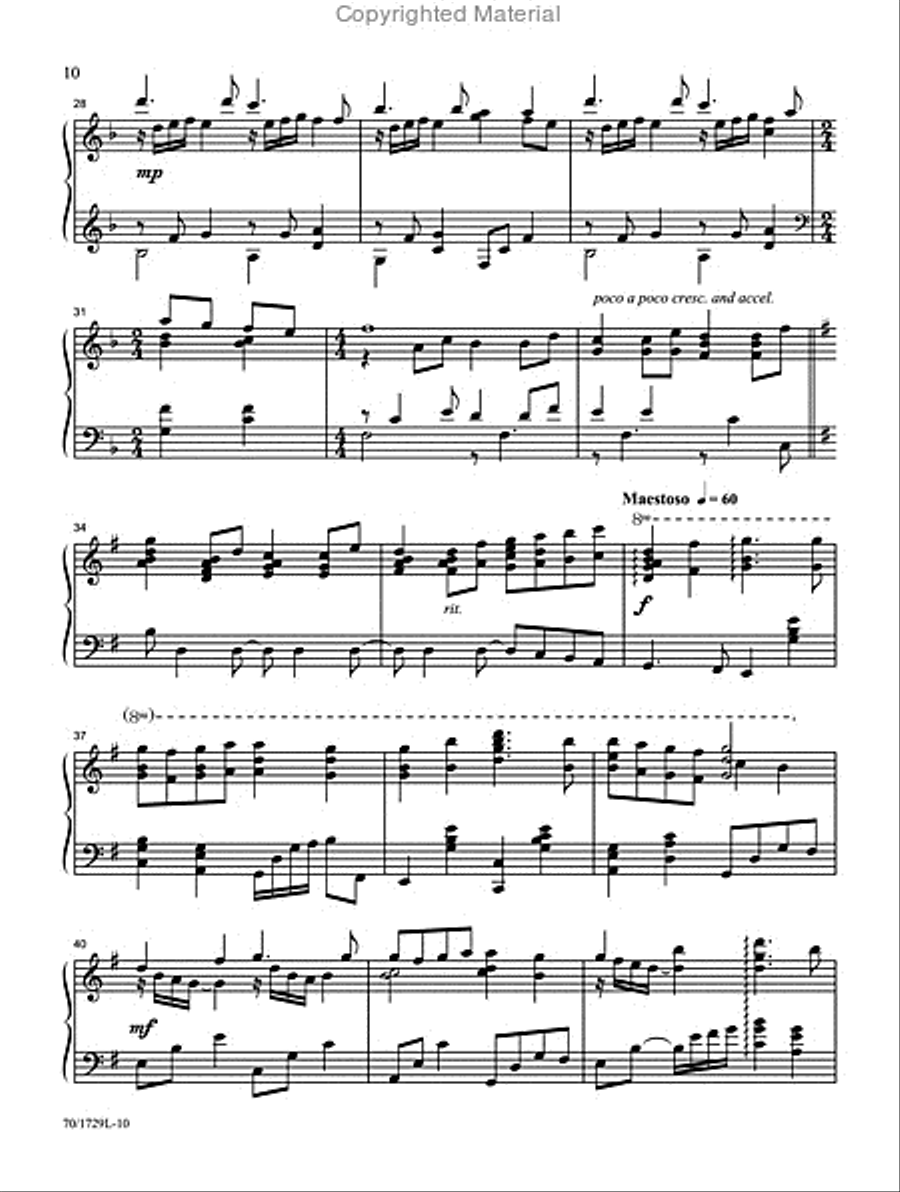 Curry for Christmas Curry for Christmas Piano Solo scores gallery preview page 7