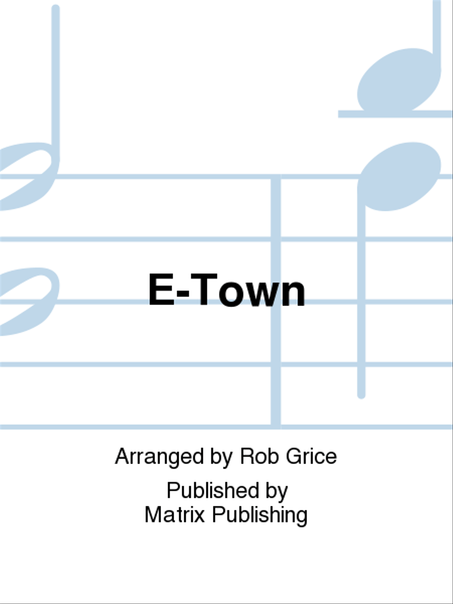 E-Town E-Town Marching Band scores gallery preview page 1