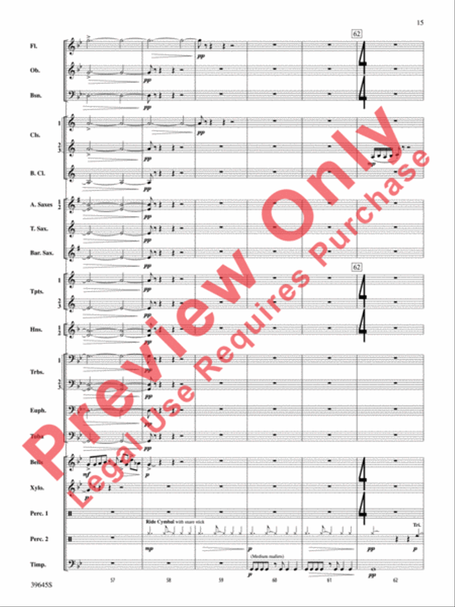 Whirlybird Concert Band scores gallery preview page 16