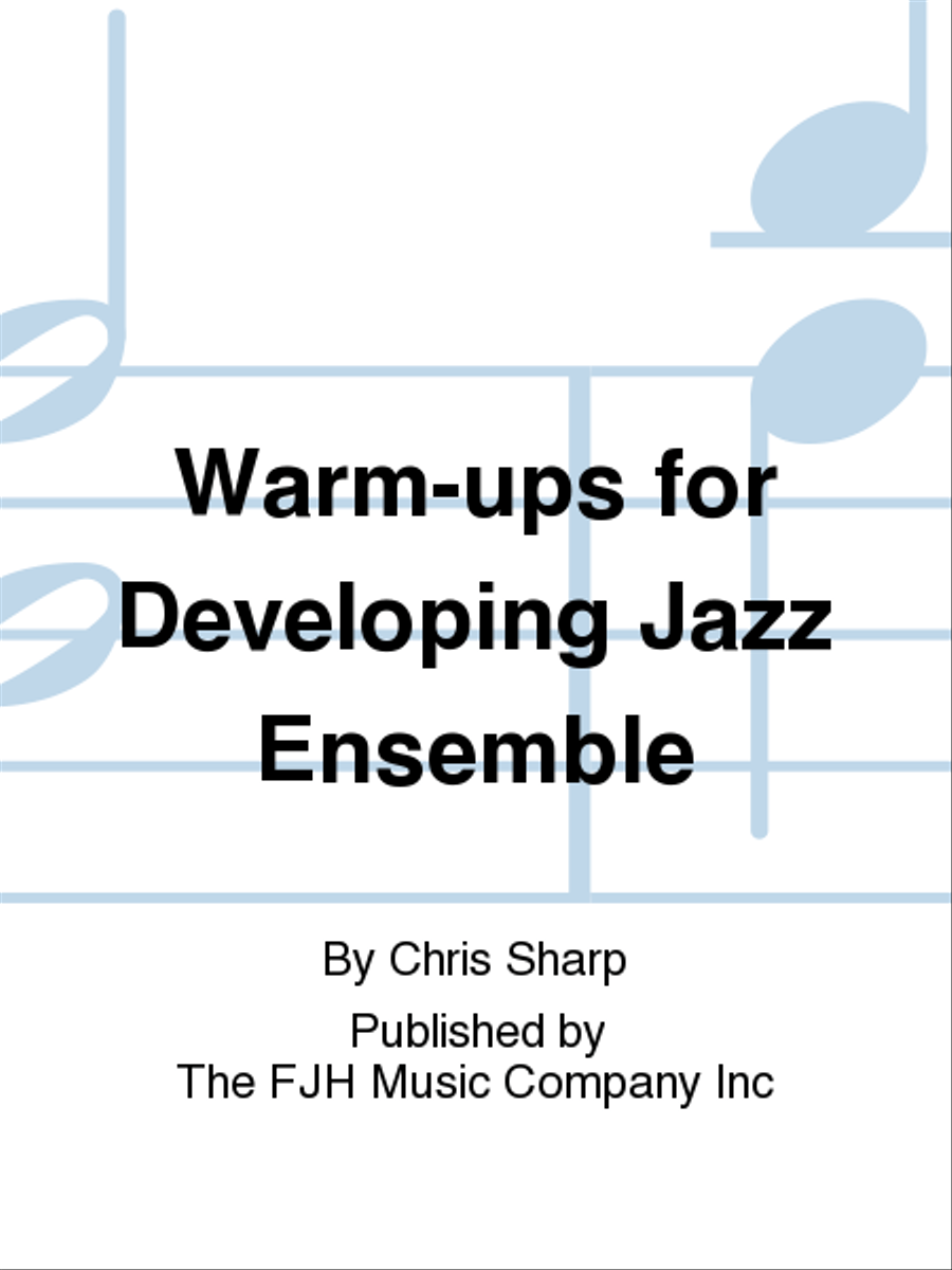 Warm-Ups for Developing Jazz Ensemble Concert Band scores gallery preview page 1