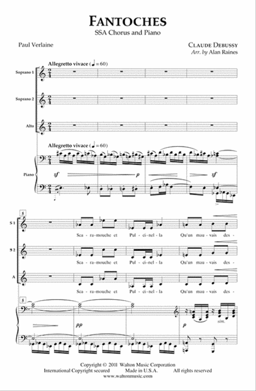 Fantoches (Marionettes) Fantoches (Marionettes) SSA scores gallery preview page 2