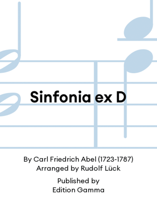 Sinfonia ex D