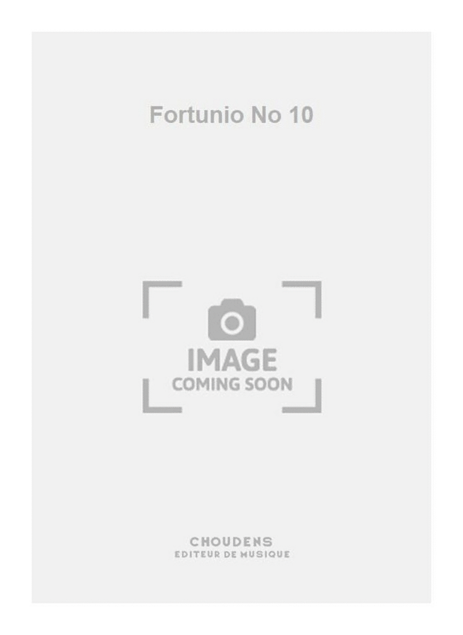 Fortunio No 10 Fortunio No 10 School and Community scores gallery preview page 1