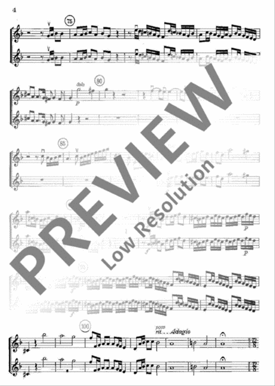L'Estro Armonico L'Estro Armonico Violin scores gallery preview page 10