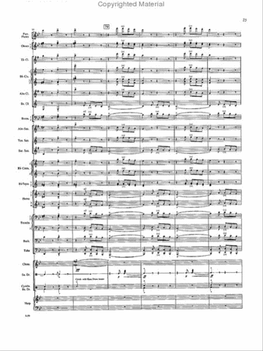 The Liberty Bell Concert Band scores gallery preview page 14