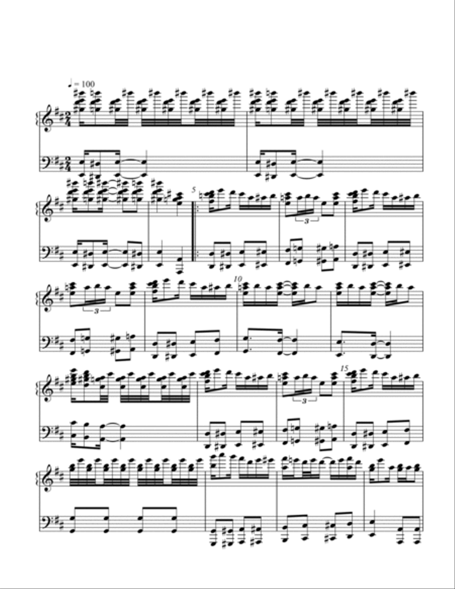 Wild Animal Rag Piano Solo scores gallery preview page 2