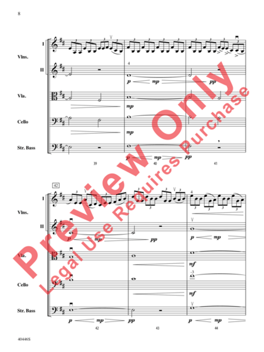 Apotheosis Apotheosis String Orchestra scores gallery preview page 9