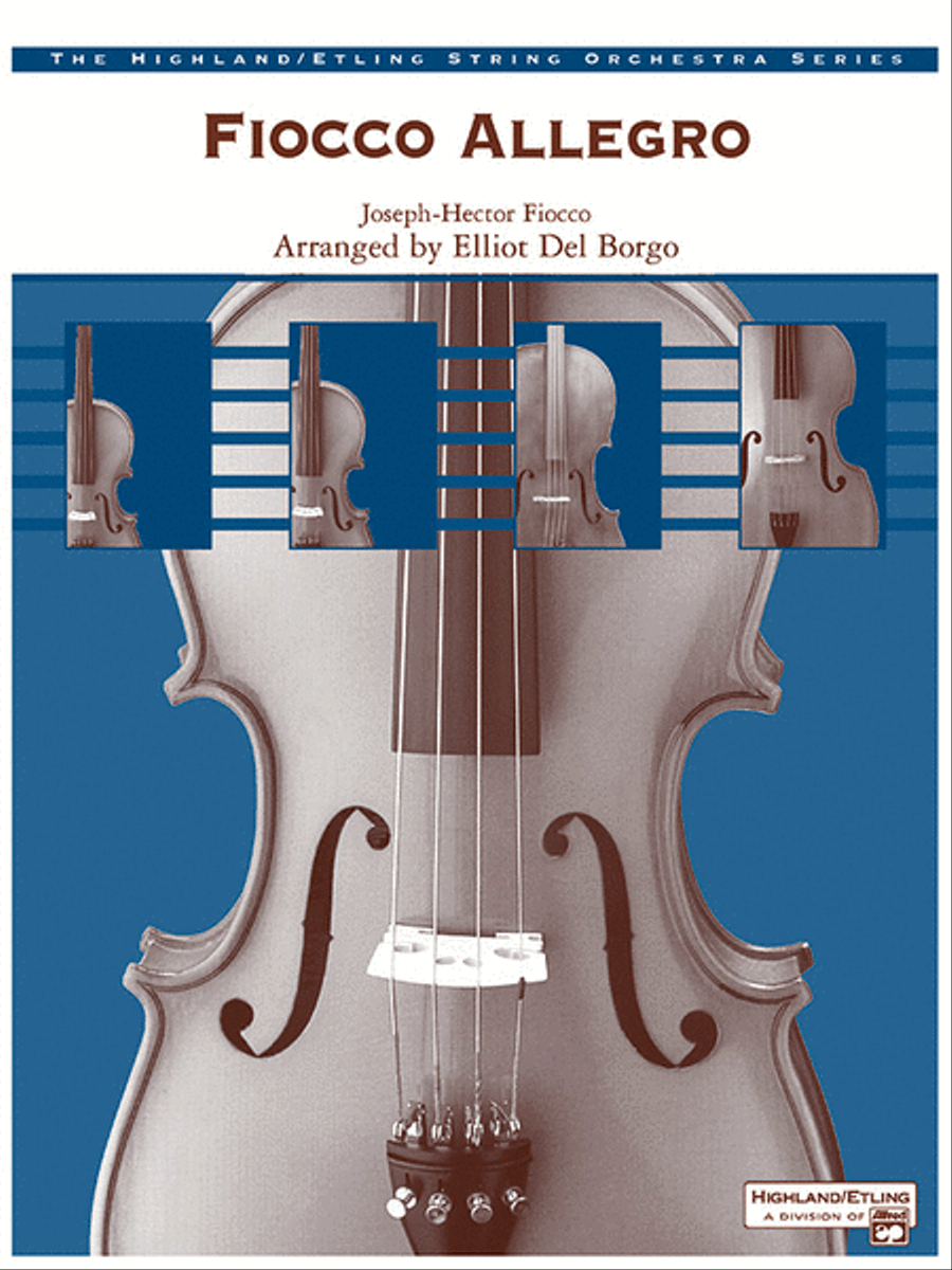 Fiocco Allegro String Orchestra scores gallery preview page 1
