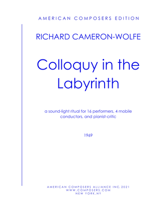 Book cover for [Cameron-Wolfe] Colloquy in the Labyrinth