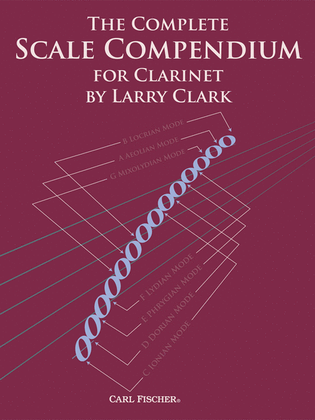 Book cover for The Complete Scale Compendium for for Clarinet