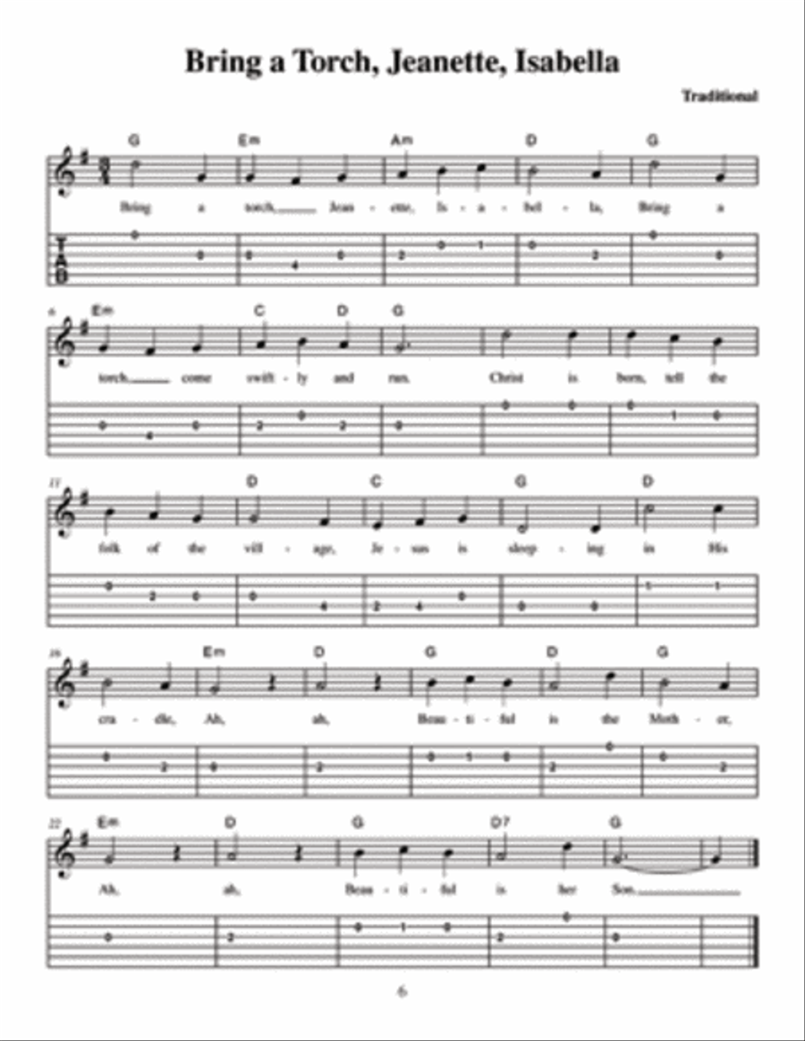 Dobro Christmas Songbook Dobro scores gallery preview page 5